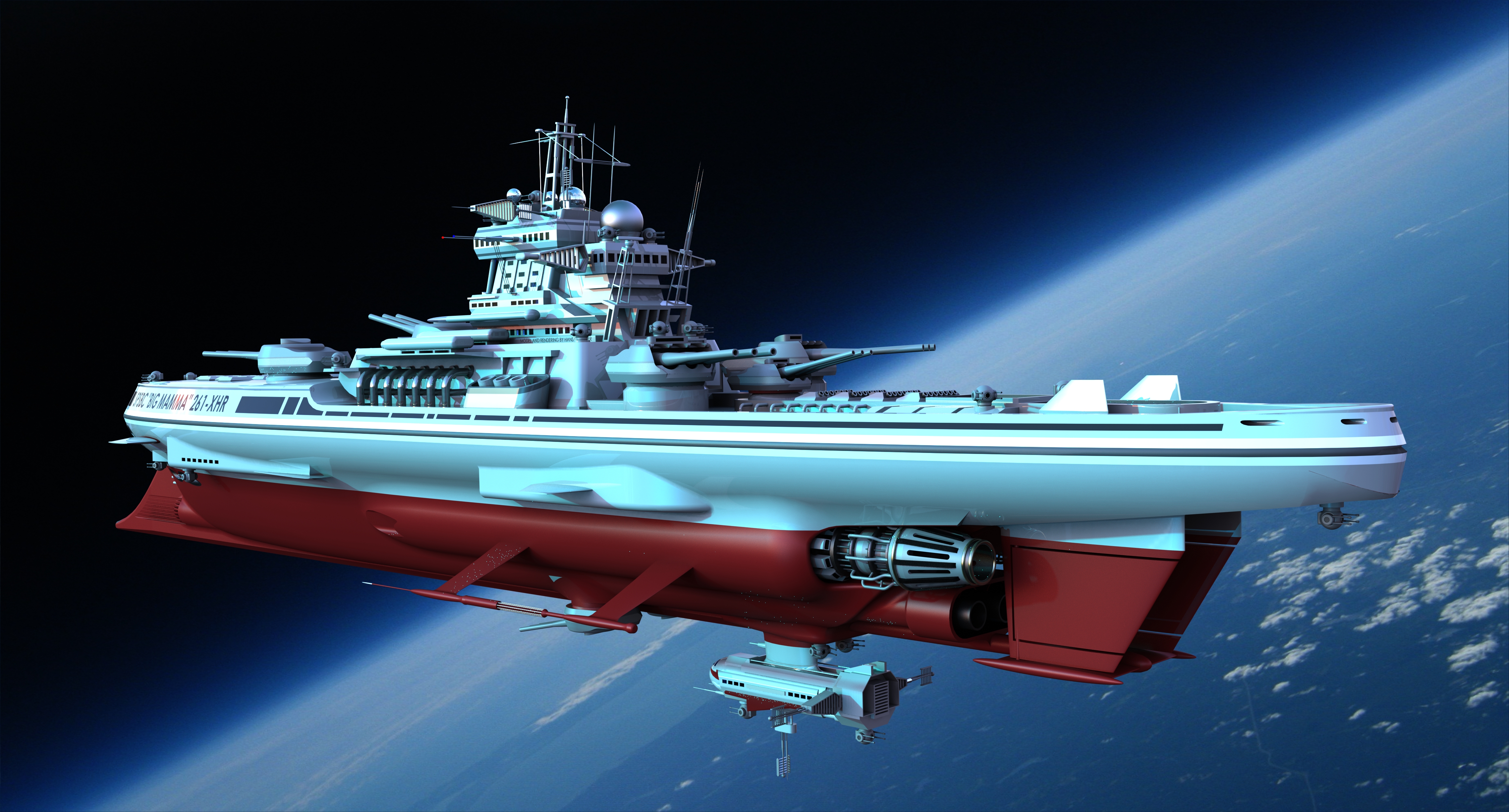 BigM宇宙太空飞船